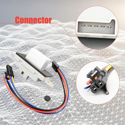 89018778 HVAC Blower Motor Resistor Compatible with 9-7x Escalade Grand Prix Impala Limited Tahoe Trailblazer Yukon Avalanche Sierra Silverado Suburban 1500 in Saudi Arabia