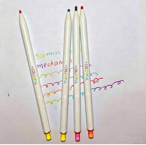 10 Pcs Mechanical Rainbow Pencils 7 Color in 1 Colored Pencil, Colorful Pencils for drawing, coloring, or crafting in Kuwait