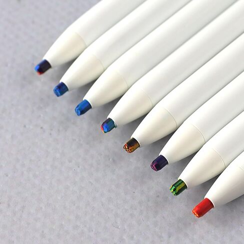 10 Pcs Mechanical Rainbow Pencils 7 Color in 1 Colored Pencil, Colorful Pencils for drawing, coloring, or crafting in Kuwait
