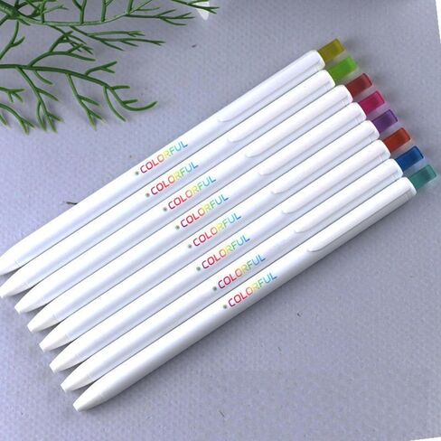10 Pcs Mechanical Rainbow Pencils 7 Color in 1 Colored Pencil, Colorful Pencils for drawing, coloring, or crafting in Kuwait