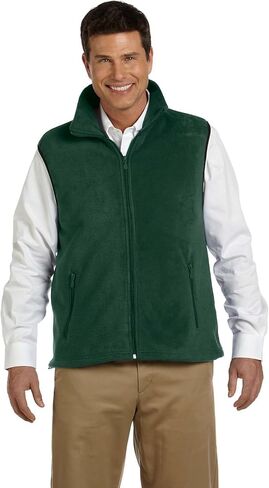 Harriton 8 oz. Fleece Vest, 4XL, HUNTER in Saudi Arabia