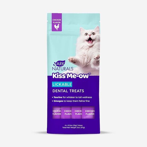 Ark Naturals, مجموعة متنوعة من Kiss Me-Ow Lickable، 21 × 0.5 أوقية أنابيب متنوعة in Kuwait