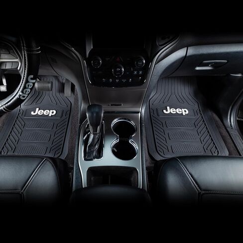 Plasticolor 001657R01 Jeep WeatherPro Front Floor Mats - 2pcs in Saudi Arabia