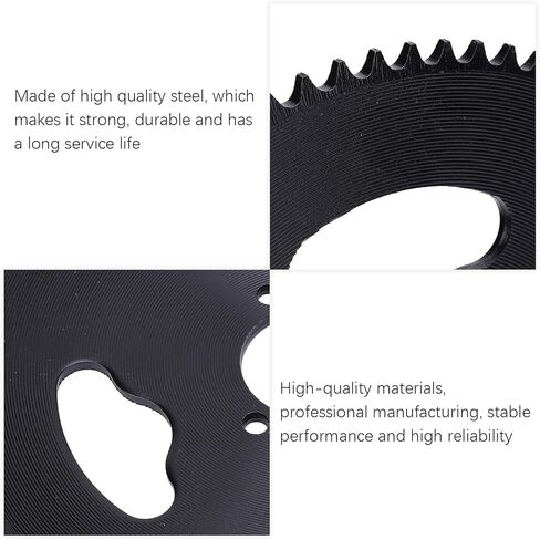 Rear Sprocket, T8F 74T Tooth 35MM Steel Rear Sprocket Motorcycle Replacement Accessories 25 Chain Sprocket in Kuwait