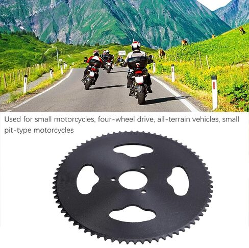 Rear Sprocket, T8F 74T Tooth 35MM Steel Rear Sprocket Motorcycle Replacement Accessories 25 Chain Sprocket in Kuwait