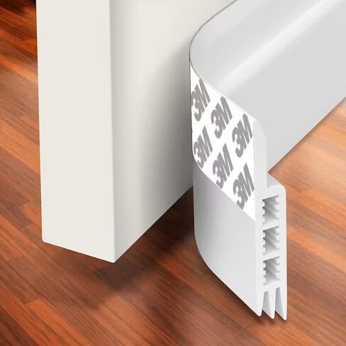 1Pc Draft Stopper for Doors, Weatherproofing Seal, Bottom Sweep for Both Exterior and Interior Doors, and a Noise and Dust Insulation Blocker for Garage Windows. in Saudi Arabia