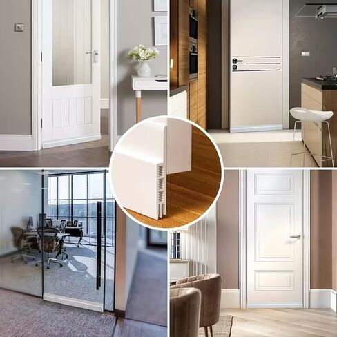 1Pc Draft Stopper for Doors, Weatherproofing Seal, Bottom Sweep for Both Exterior and Interior Doors, and a Noise and Dust Insulation Blocker for Garage Windows. in Saudi Arabia