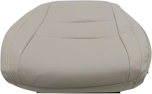 FZJDSD Tan Front Bottom & Top Perforated Microfiber Leather Seat Covers Dodge Durango 2011 2012 2013 2014 2015 2016 2017 2018 Compatible with Jeep Grand Cherokee 2011 2012 2013 2014 2015 2016 in Saudi Arabia