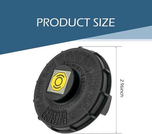 Brake Master Cylinder Cap, Brake Fluid Reservoir Cap, Replaces OEM# 46662-SLE-J01, 46662-S8A-003, Compatible with Accord, Fit, Hybrid, CR-V, Odyssey (Black) in Saudi Arabia
