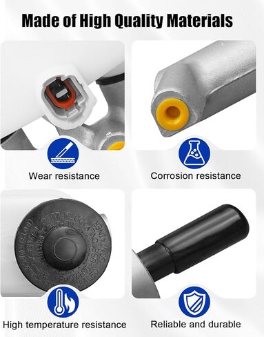 Brake Master Cylinder with Reservoir Fit for Toyota Tacoma 2001 2002 2003 2004 Replace M630118 MC390824 132968 in Saudi Arabia