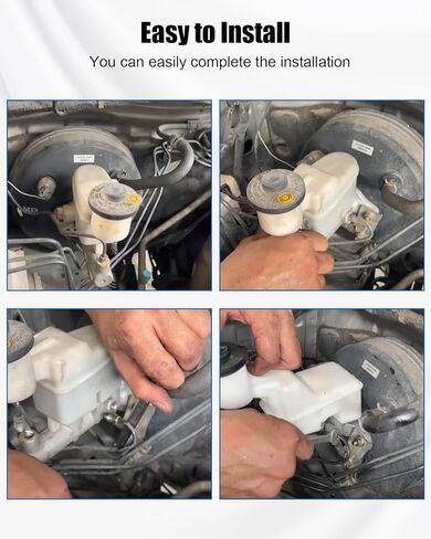 Brake Master Cylinder with Reservoir Fit for Toyota Tacoma 2001 2002 2003 2004 Replace M630118 MC390824 132968 in Saudi Arabia