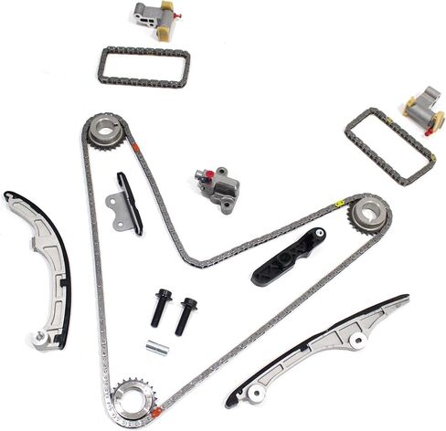 AUCERAMIC Timing Chain kit Fit for 2007-2011 Ford Edge Flex Fusion Taurus X Lincoln MKS MKT MKX MKZ Mazda 6 CX-9 Mercury Sable in Saudi Arabia