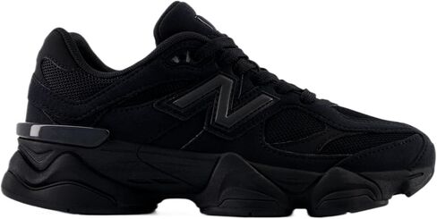 New Balance 9060 Big Kids Shoes (Black Castlerock, 7) in Saudi Arabia