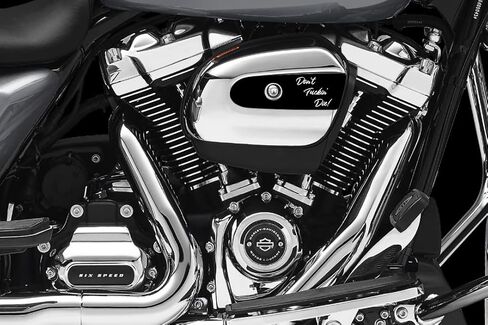 Don't Fuckin Die Air Cleaner Cover Insert by Kustom Cycle Parts. Replaces Stock Harley Davidson M8 / 107 Insert. Proudly Made in the USA in Saudi Arabia