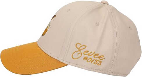 Bioworld Pokemon Embroidered Eevee Adult Baseball Hat (One Size) in Saudi Arabia