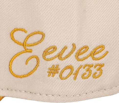 Bioworld Pokemon Embroidered Eevee Adult Baseball Hat (One Size) in Saudi Arabia