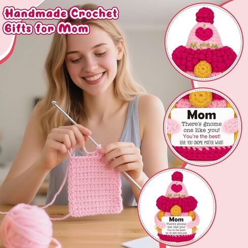 هدايا الأم اللطيفة لعيد الأم من ابنة ابنتها، عيد ميلاد كروشيه لطيف لعيد الأم، أحبك هدية للأم، الأم، الأم، زوجة الأب، هدايا الأم الجديدة لأول مرة من الزوج in Kuwait