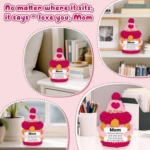 هدايا الأم اللطيفة لعيد الأم من ابنة ابنتها، عيد ميلاد كروشيه لطيف لعيد الأم، أحبك هدية للأم، الأم، الأم، زوجة الأب، هدايا الأم الجديدة لأول مرة من الزوج in Kuwait