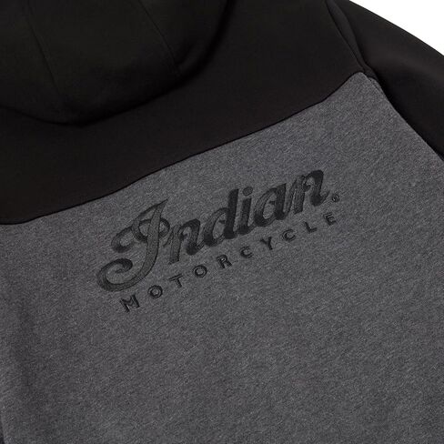 Indian Motorcycle Women's Colorblock Script Hoodie, Gray - 2864950 in Saudi Arabia