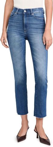DL1961 Women's Halle Instasculpt Straight Jeans - High Rise in Saudi Arabia