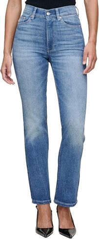 DL1961 Women's Halle Instasculpt Straight Jeans - High Rise in Saudi Arabia
