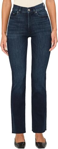 DL1961 Women's Halle Straight: High Rise Instasculpt Jeans in Saudi Arabia