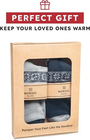 جوارب NORDIC، زوجان، جوارب مشي من صوف ميرينو خفيفة الوزن، جوارب أداء خارجية مضادة للتقرحات in Kuwait