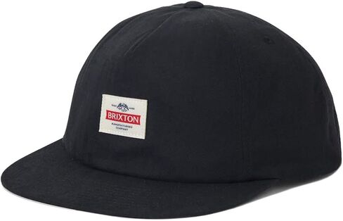 قبعة Brixton Pinnacle MP Snapback - باللون الأسود المغسول in Kuwait