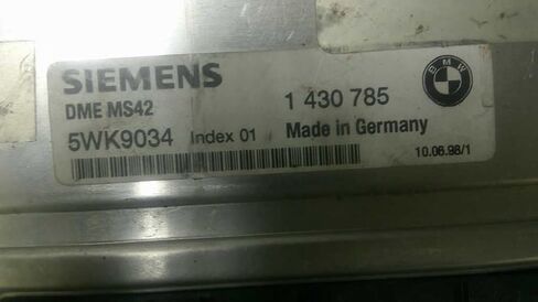 Engine ECM Electronic Control Module Fits 99-00 Compatible with BMW 323i 1 430 785 1430785 in Saudi Arabia