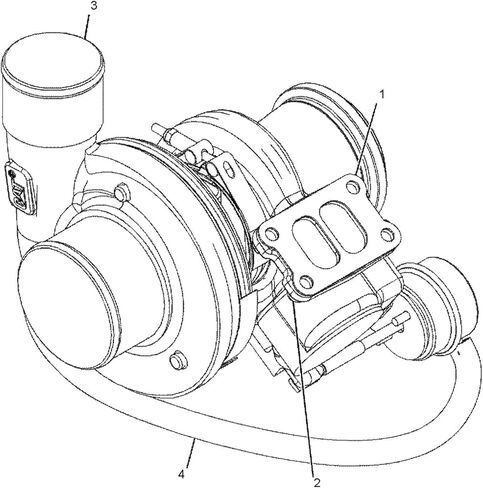 Turbocharger 269-2921 269-2920 10R-3280 269-2915 For Caterpillar C7 Engine For Caterpillar AP-1000D BG-260D AP-1055D BG-2455D AP755 Asphalt Paver For Caterpillar 325D 329D Excavator in Kuwait