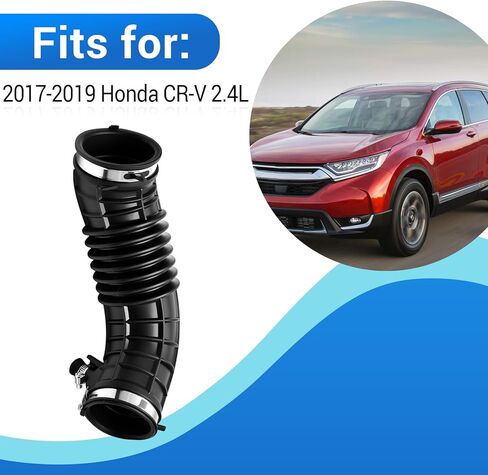 Engine Air Intake Hose with Clamps Fits for 2017-2019 Honda CR-V 2.4L Replaces 17228-5PH-A00 172285PHA00 in Saudi Arabia