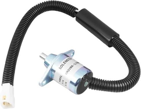 12V Fuel Shut Off Solenoid Valve KM2V80-11700A Compatible With Diesel Engine Generator Oil Stop in Saudi Arabia