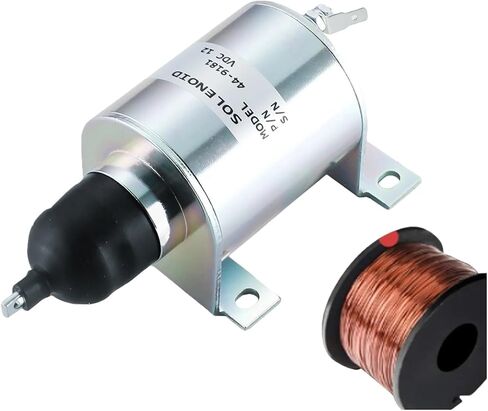 Fuel Shut Off Solenoid 44-9181 41-1566 MPN0457 Ment Compatible With Thermo King SB SLX SL TS MD Series Engine Yanmar YK266 12VDC in Saudi Arabia