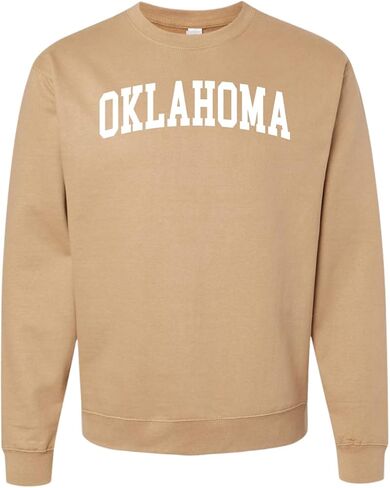 Wild Bobby State of Oklahoma College Style Fashion Unisex Crewneck Sweatshirt in Saudi Arabia