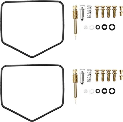 Set of 2 Carburetor Rebuild Repair Kit Replacement for Kawasaki KZ305 1981 1982 1987 1988 in Saudi Arabia