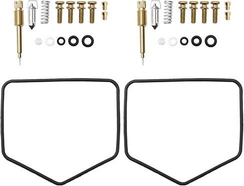 Set of 2 Carburetor Rebuild Repair Kit Replacement for Kawasaki KZ305 1981 1982 1987 1988 in Saudi Arabia