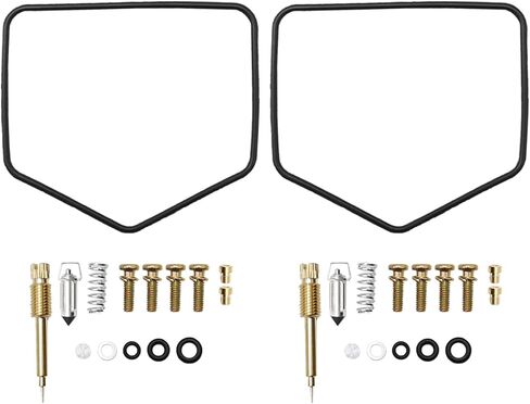 Set of 2 Carburetor Rebuild Repair Kit Replacement for Kawasaki KZ305 1981 1982 1987 1988 in Saudi Arabia
