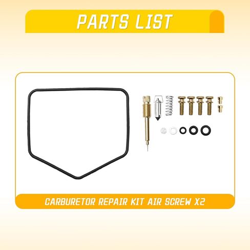 Set of 2 Carburetor Rebuild Repair Kit Replacement for Kawasaki KZ305 1981 1982 1987 1988 in Saudi Arabia