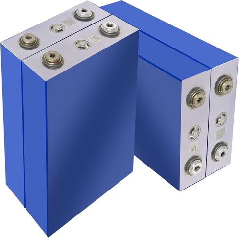 ExpertPower 4 Pack 3.2V 304Ah LiFePO4 خلية بطارية ليثيوم | UL2580 A+ دورات حياة بدرجة 4000-7000 وعمر افتراضي يصل إلى 10 سنوات | دورة عميقة قابلة لإعادة الشحن ودرجة المركبات الكهربائية in Saudi Arabia