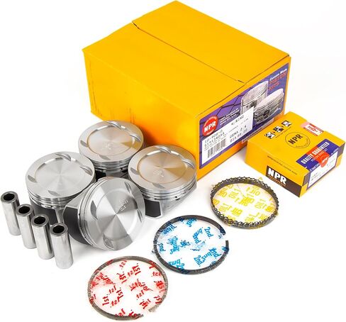 Evergreen SA-5494185229-0 Pistons with Rings Compatible With/For 06-20 Chrysler 2.4L L4 DOHC 16v in Saudi Arabia