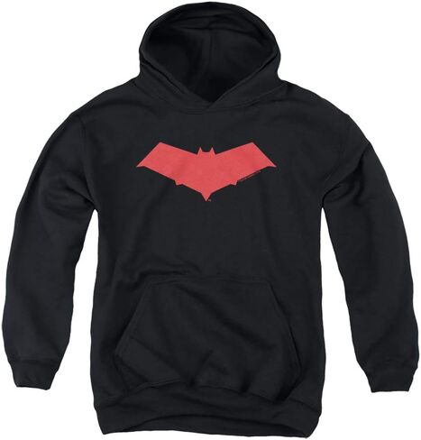 Popfunk Red Hood Jason Todd Superhero Youth Kids Boys Hoodie & Stickers in Saudi Arabia