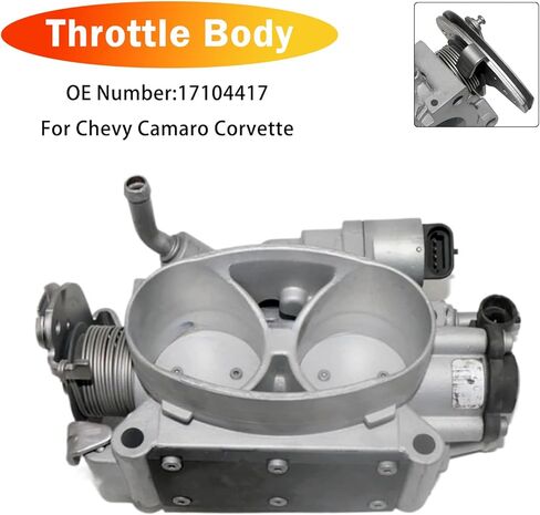 Areyourshop Throttle Body 17104417 For Chevy Corvette 1985-92 TPI L98, For Corvette 93-96 LT1 LT4, for Camaro Firebird 85-92 TPI, 93-97 LT1, For Impala SS 94-96 LT1, For Caprice 94-96 LT1 in Saudi Arabia