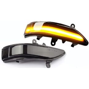 Hacreyatu Dynamic LED Side Mirror Sequential Turn Signal Light Indicator For Subaru Forester Outback Legacy Tribeca Impreza wrx sti sedan
