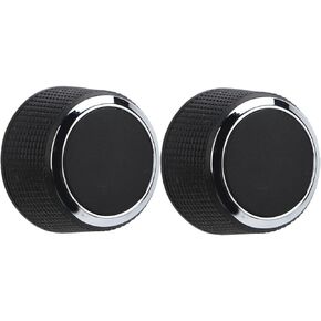 Rear Radio Volume Control Knob, 2 Pcs Rear Radio Volume Control Knob 22912547 Replacement for Suburban 2007‑2013