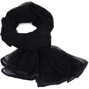 Sniper Veil Netting Camo Scarf Men Camo Gun Wrap for Hunting Shooting Wargame Outdoor Activities