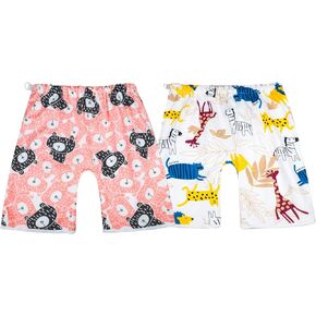 MOEMOE BABY Waterproof Diaper Pants for Boys Potty Training Pants Overnight Bedwetting Underwear for Toddler