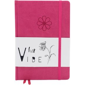 Her Vibe Journal | A 13-Week Guided Mindfulness Journal | Unique Daily Content | Prompts, Activities, Exercises, Tips, & Coaching | Develop Your Journaling & Gratitude Habit | A5 (Green)