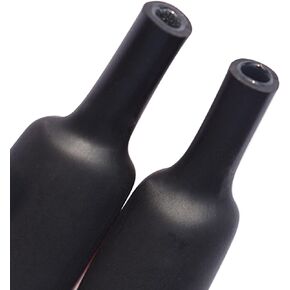 Dual-Wall 3:1 Adhesive Lined Heat Shrink Tubing, 1.5M/5FT, 25.4 mm, 1" Black (25.4 mm, 1", Black)