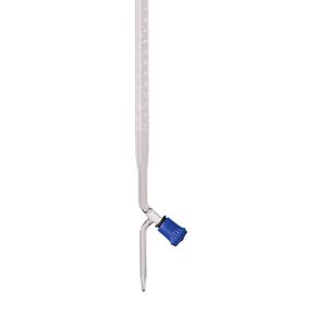 Borosil® Class A Burettes (Burets) with Ultimate Control Boroflo PTFE Screw Thread Keys, Individual Certificate, ASTM, 100mL, 5/CS