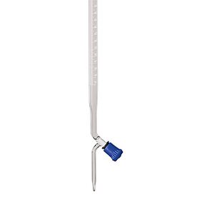 Borosil® Class A Burettes (Burets) with Ultimate Control Boroflo PTFE Screw Thread Keys, Batch Certificate, ASTM, 10mL, 5/CS